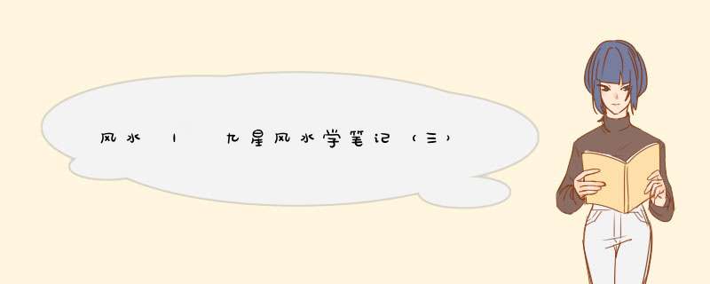 风水 | 九星风水学笔记（三）,第1张